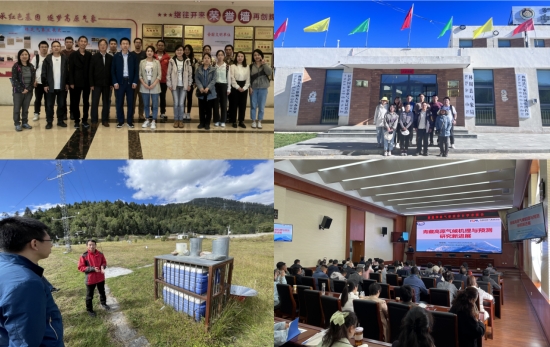 青藏高原气象研究院赴西藏开展学术交流