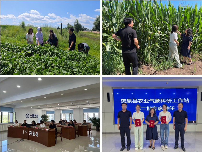气科院专家团队赴突泉县开展气象科技帮扶