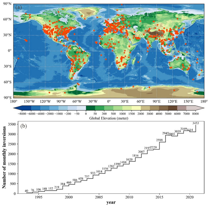 成果发布	|	BAMS：气科院车慧正研究团队发布全球长时间、高精度气溶胶组分地基遥感数据产品
