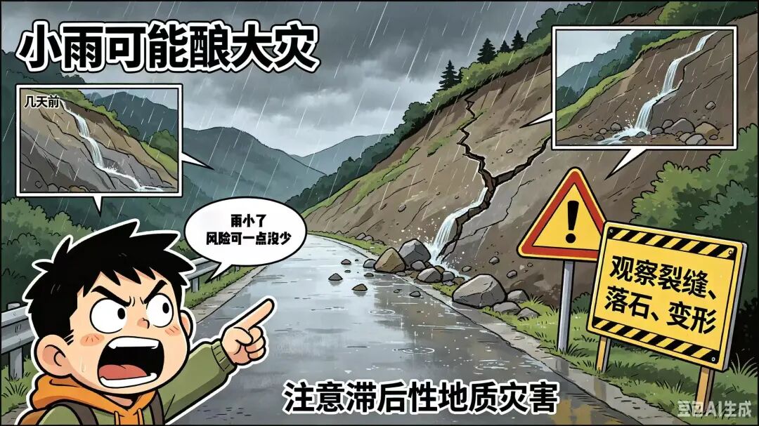 科普解读 | 小雨也能酿大灾!揭秘持续性降雨暗藏的滞后地质灾害风险 科普解读 | 小雨也能酿大灾!揭秘持续性降雨暗藏的滞后地质灾害风险
